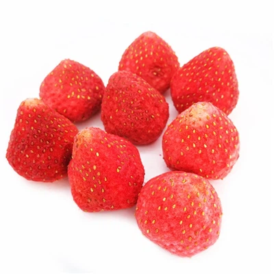 What are the differences between freeze-dried strawberries?